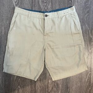 RVCA CLASSIC NON-STRETCH TAN KHAKI BOARD SHORTS